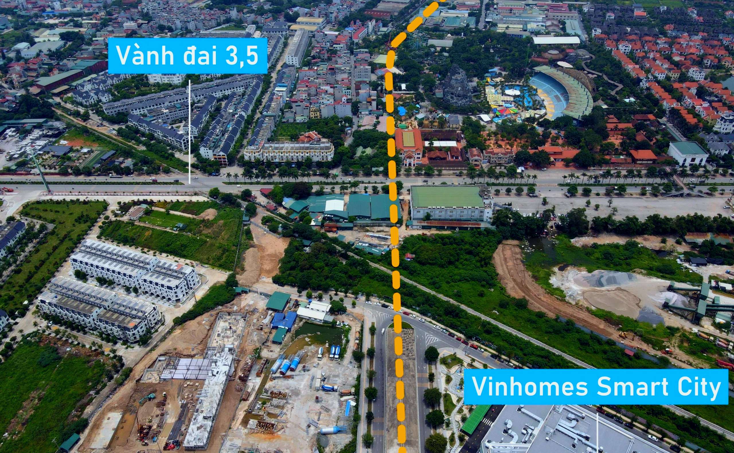 cau-vuot-qua-duong-le-trong-tan-vinhomes-smart-city