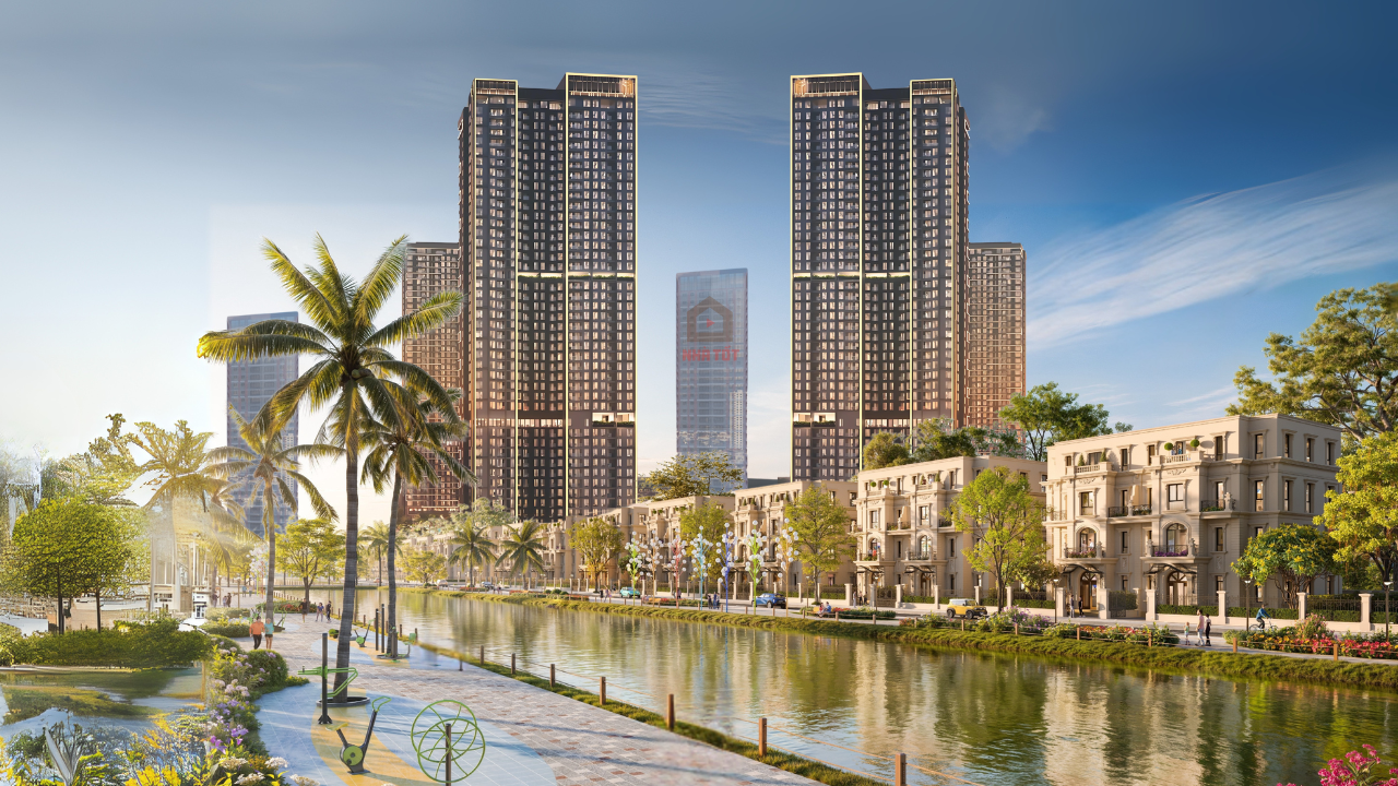 phối cảnh chung cư vinhomes đan phượng